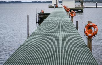 pier at Chesapeake biological laboratory